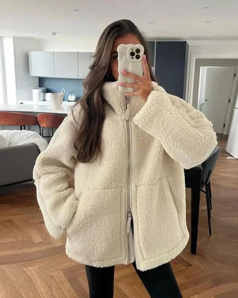 Manteau d'hiver oversize élégant pour dames | Confort et chaleur