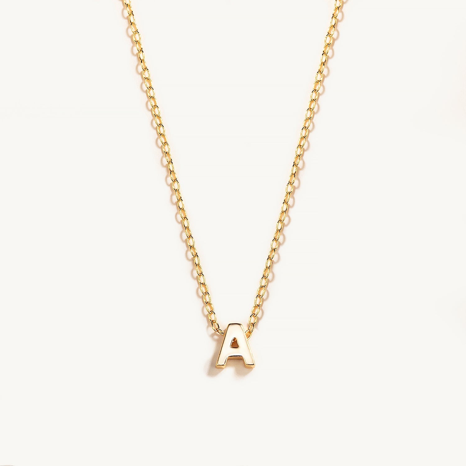 LetterNecklace - Initiaal bedel ketting