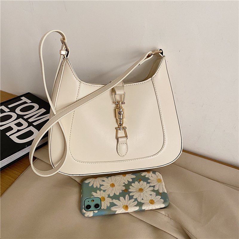 Vintage baguette skuldertaske