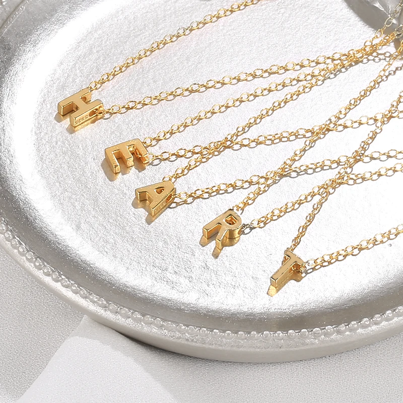 LetterNecklace - Initiaal bedel ketting
