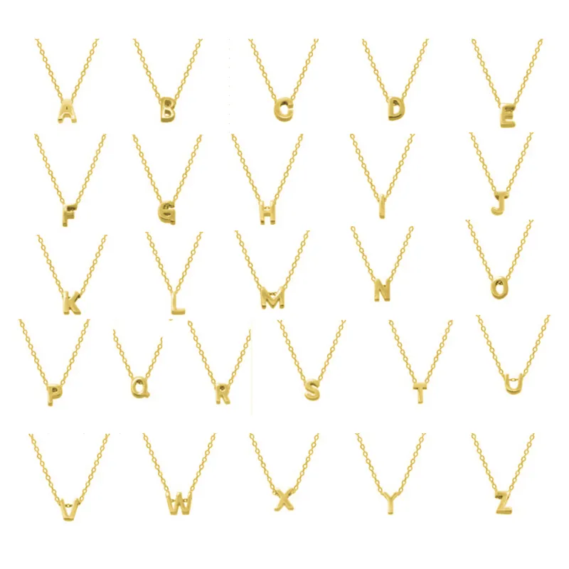 LetterNecklace - Initiaal bedel ketting