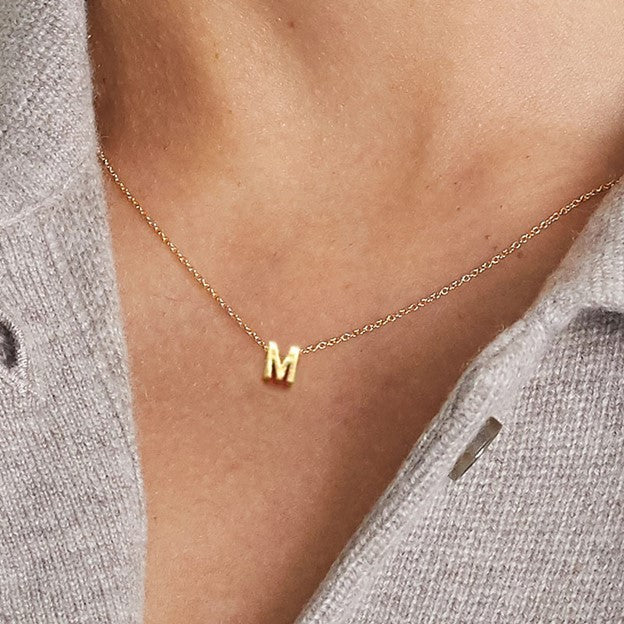 LetterNecklace - Initiaal bedel ketting