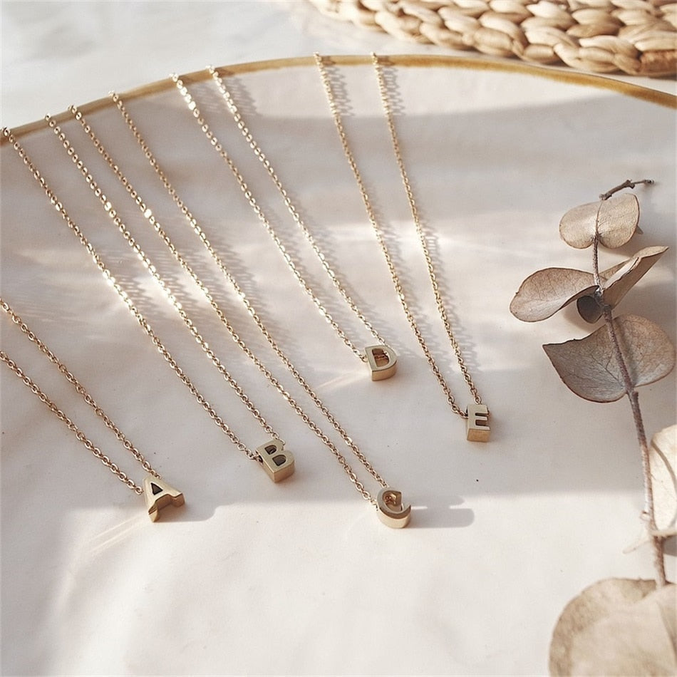 LetterNecklace - Initiaal bedel ketting
